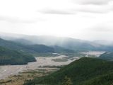 Day 4 - Rain clouds shuffle across the Toutle river valley Day 4 - Rain clouds shuffle across the Toutle river valley